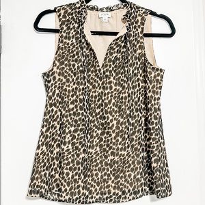 J Crew Leopard Top